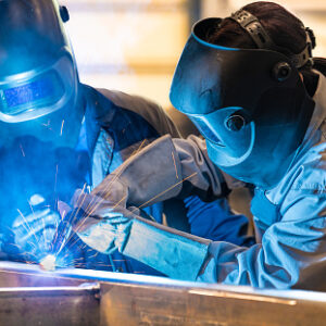 WELD-02: SMAW Welding </br> Level I </br> Mon. & Tues. (5:30-8:30 PM) </br> Starting: 11/10/25 </br> Ending: 12/15/25